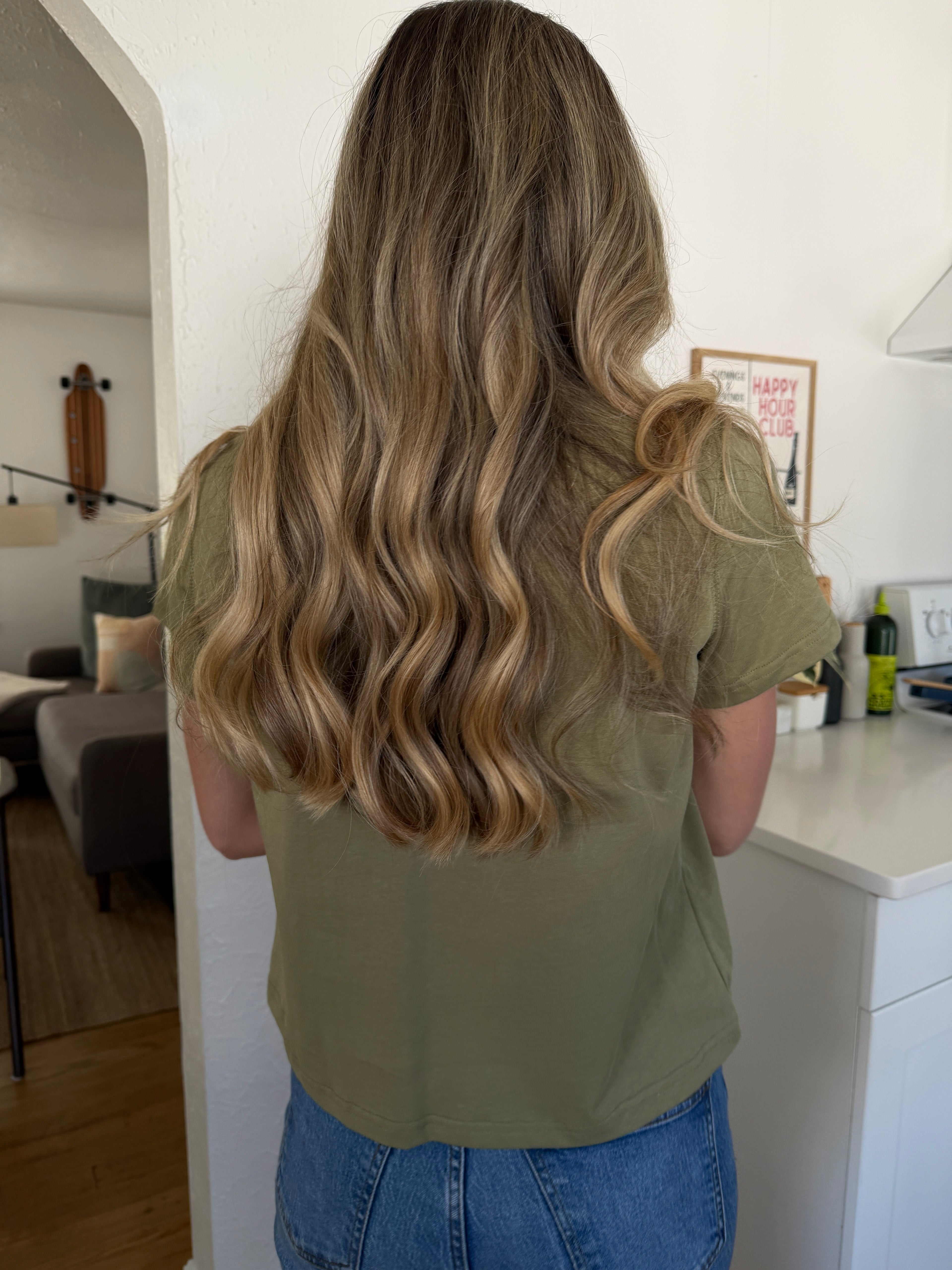 Karter Boxy Basic T-Shirt (Green)