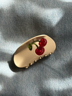 Cherry Hair Claw Clip