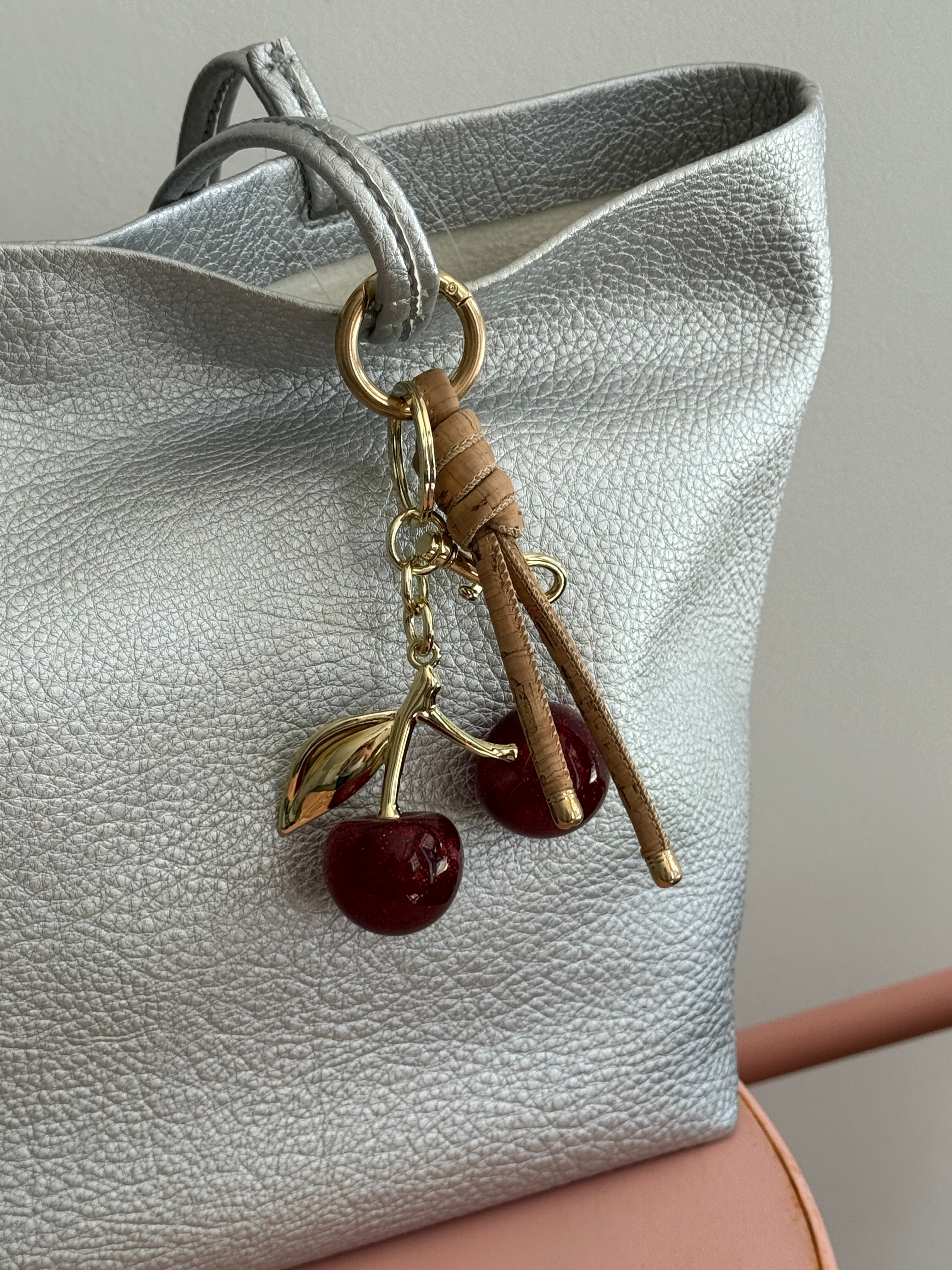 Knotted Cork Keychain (Two Colors)