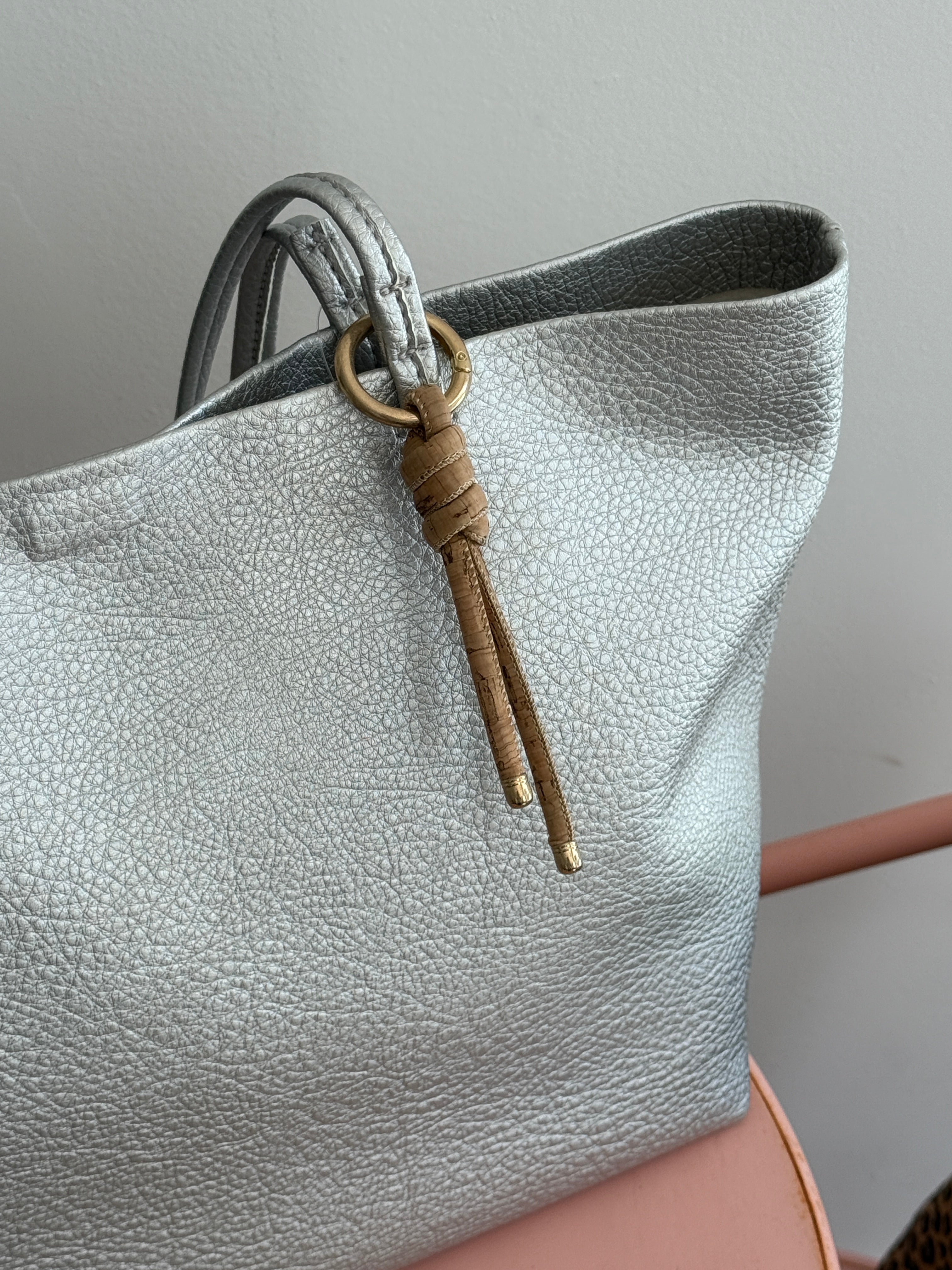 Knotted Cork Keychain (Two Colors)