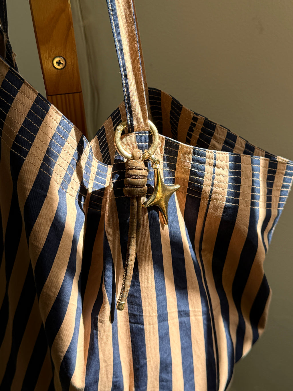 Sparkle Star Pendant Bag Charm