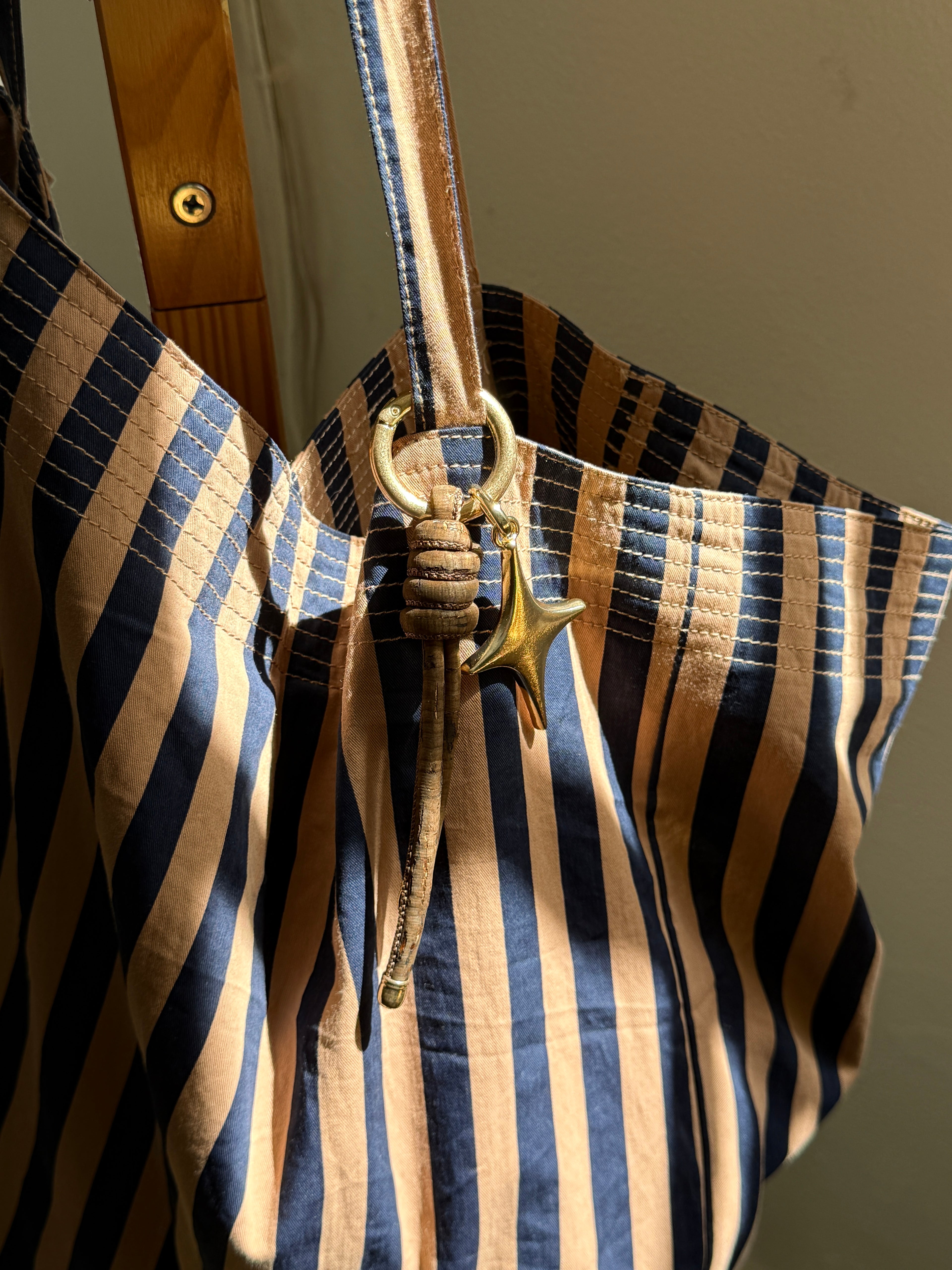 Sparkle Star Pendant Bag Charm