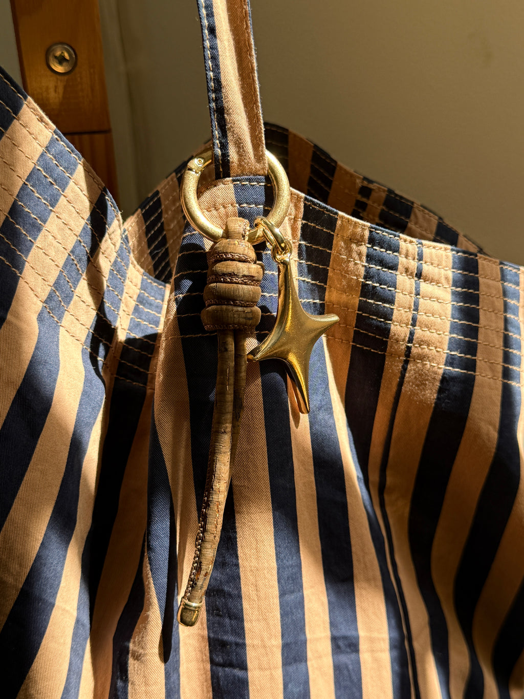 Sparkle Star Pendant Bag Charm