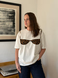 Things Between Blair Bikini Cotton T-Shirt (Leopard)