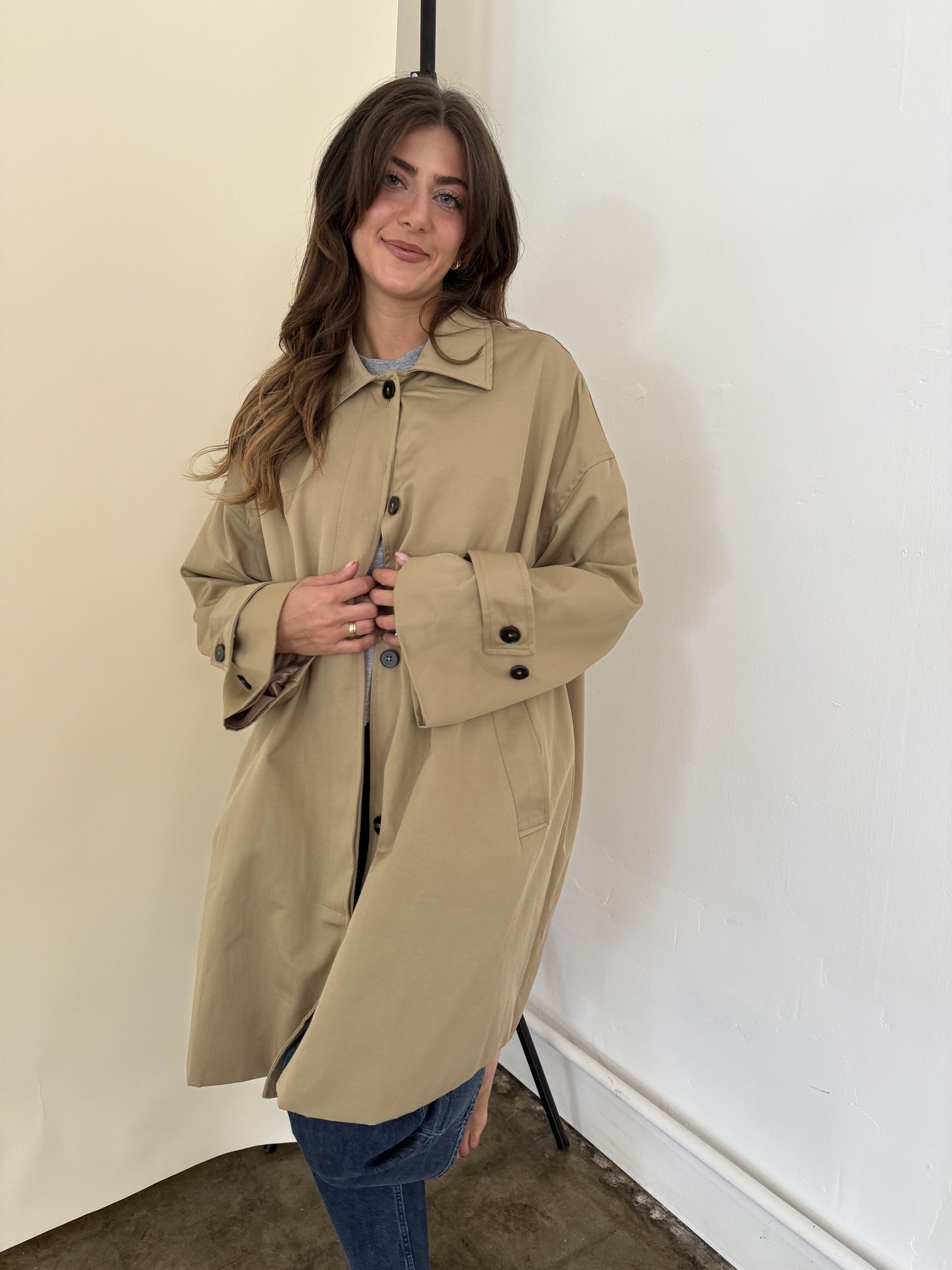 SJ by tani (tany) coat オリーブ　Mサイズ IMG_1593.heic?v=1730914224&
