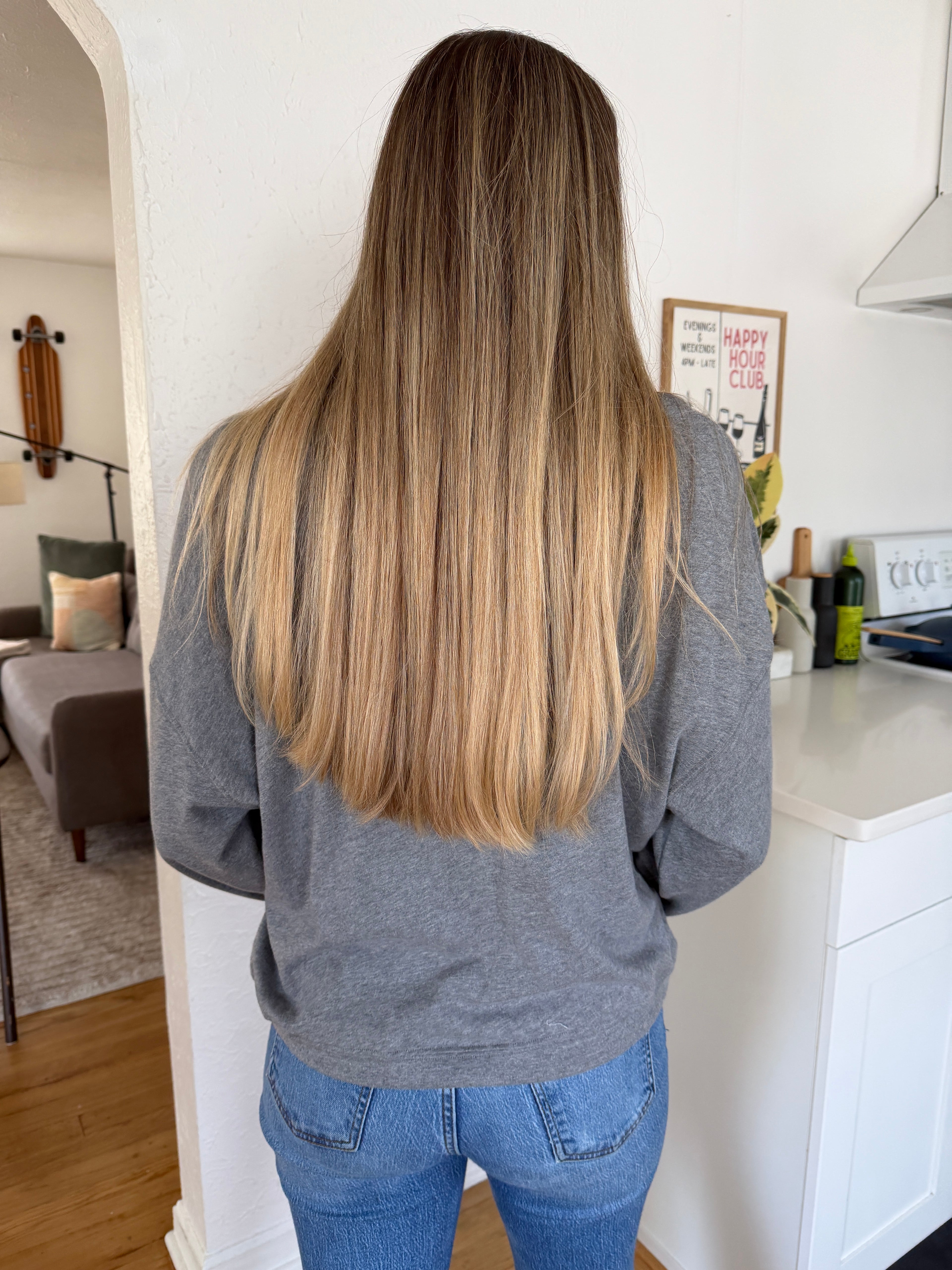 Le Bon Shoppe Cali Jersey Sweatshirt (Melange Grey)