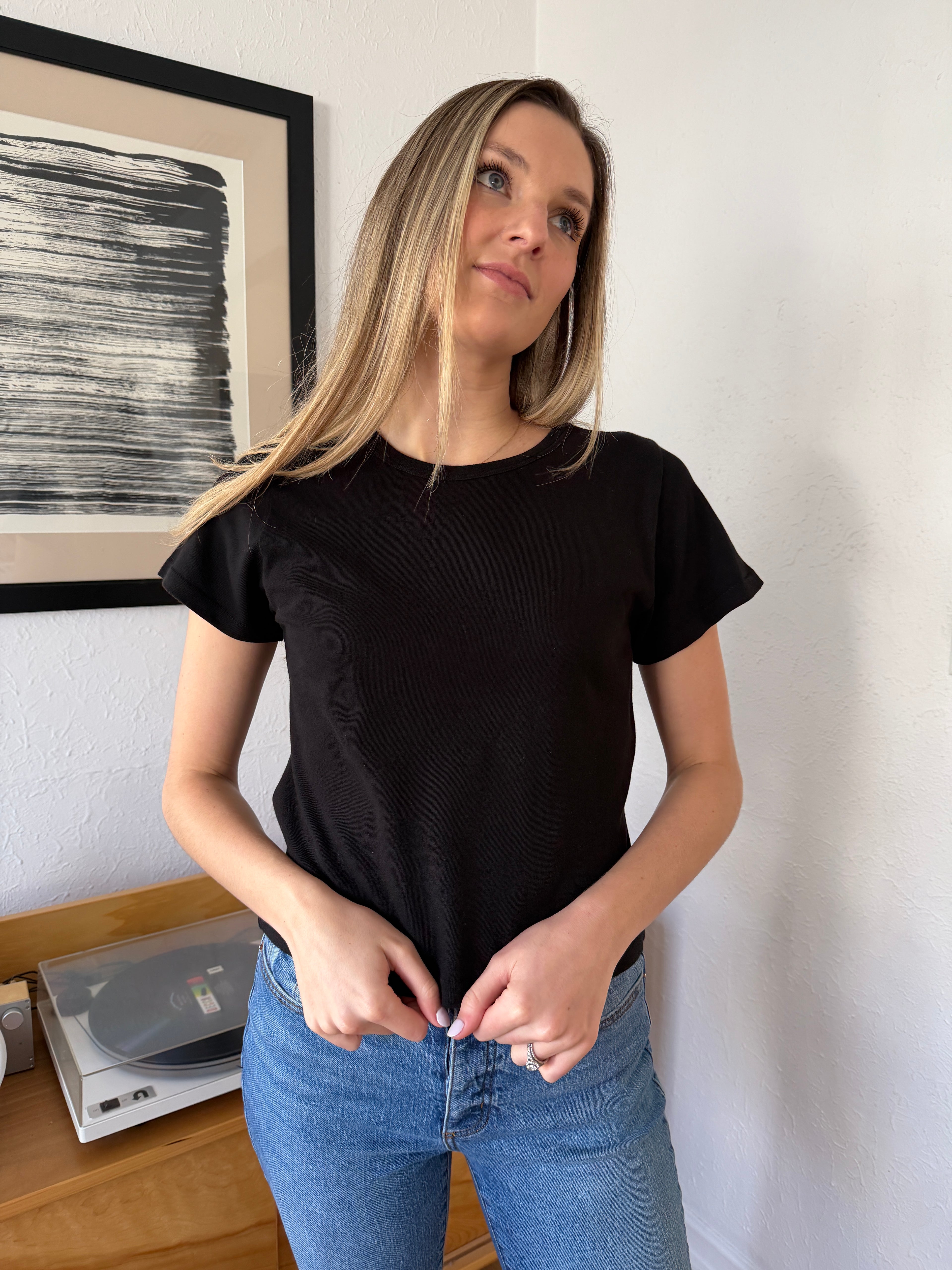 Le Bon Shoppe The Little Boy Tee (Black)