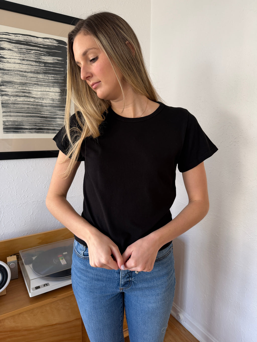 Le Bon Shoppe The Little Boy Tee (Black)