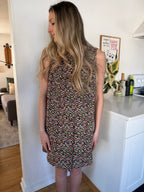 FRNCH Harlow Checkered Jacquard Tank Mini Dress