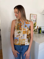 PINCH Kali Multi-Print Relaxed Tank Top