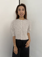 Things Between Priscilla Knit Slouchy Top (Oatmeal)