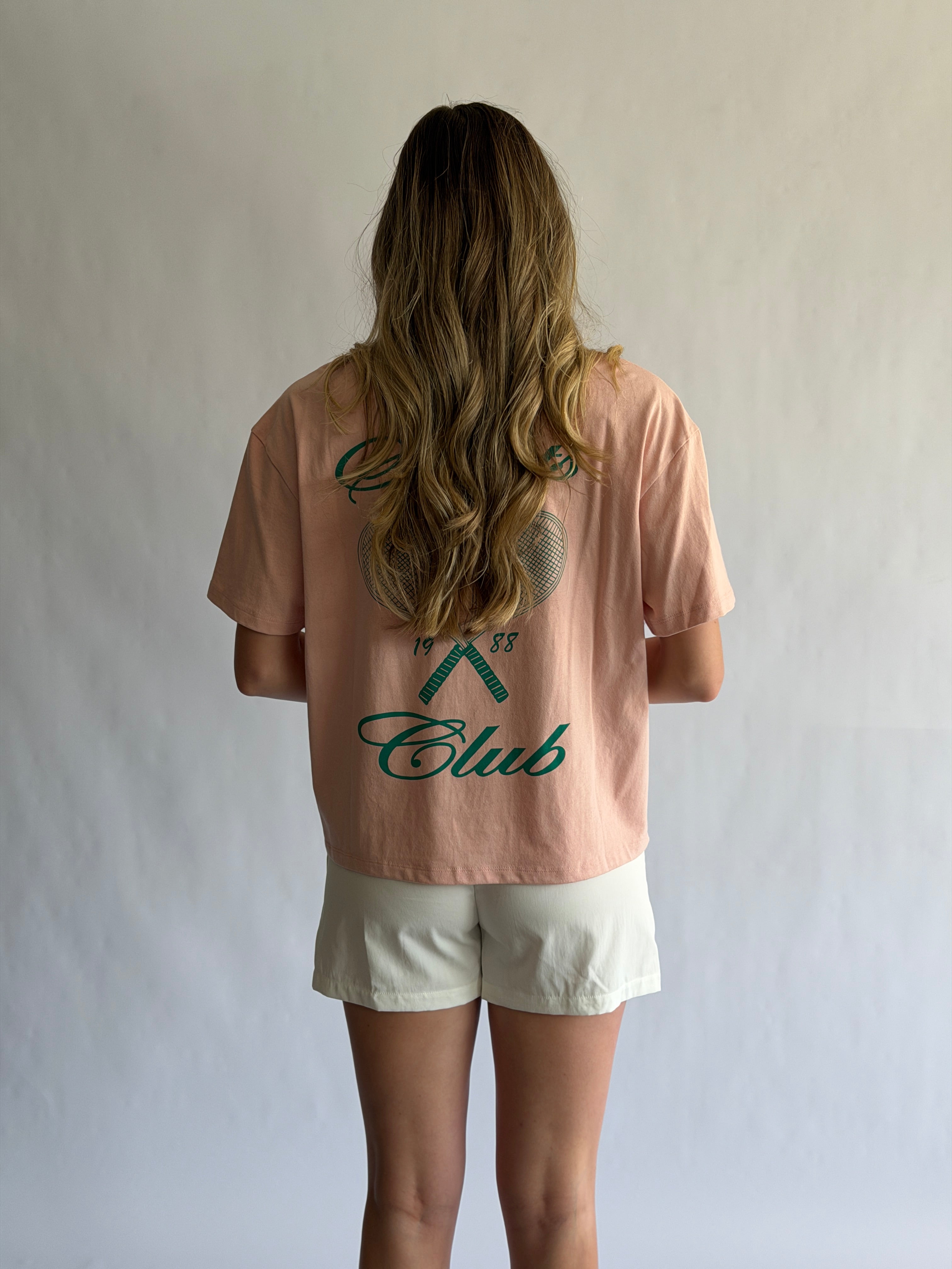 Bailey Rose Maria White and Denim Boxer Shorts