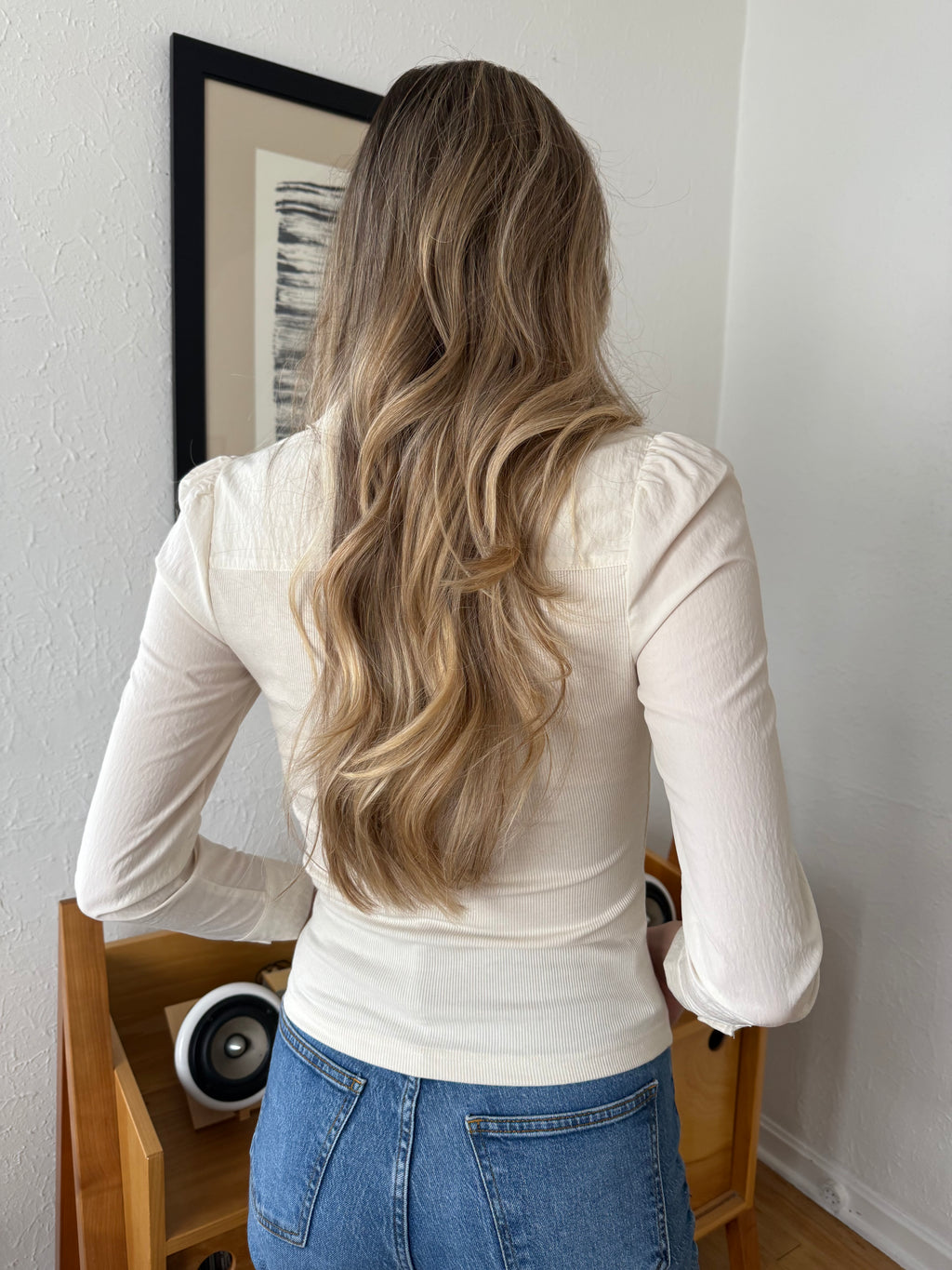 Current Air Rory Collared Knit Top