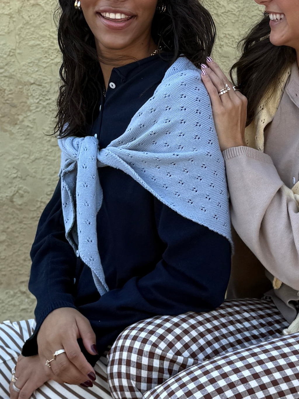 Things Between Knit Pointelle Scarf (Four Colors)