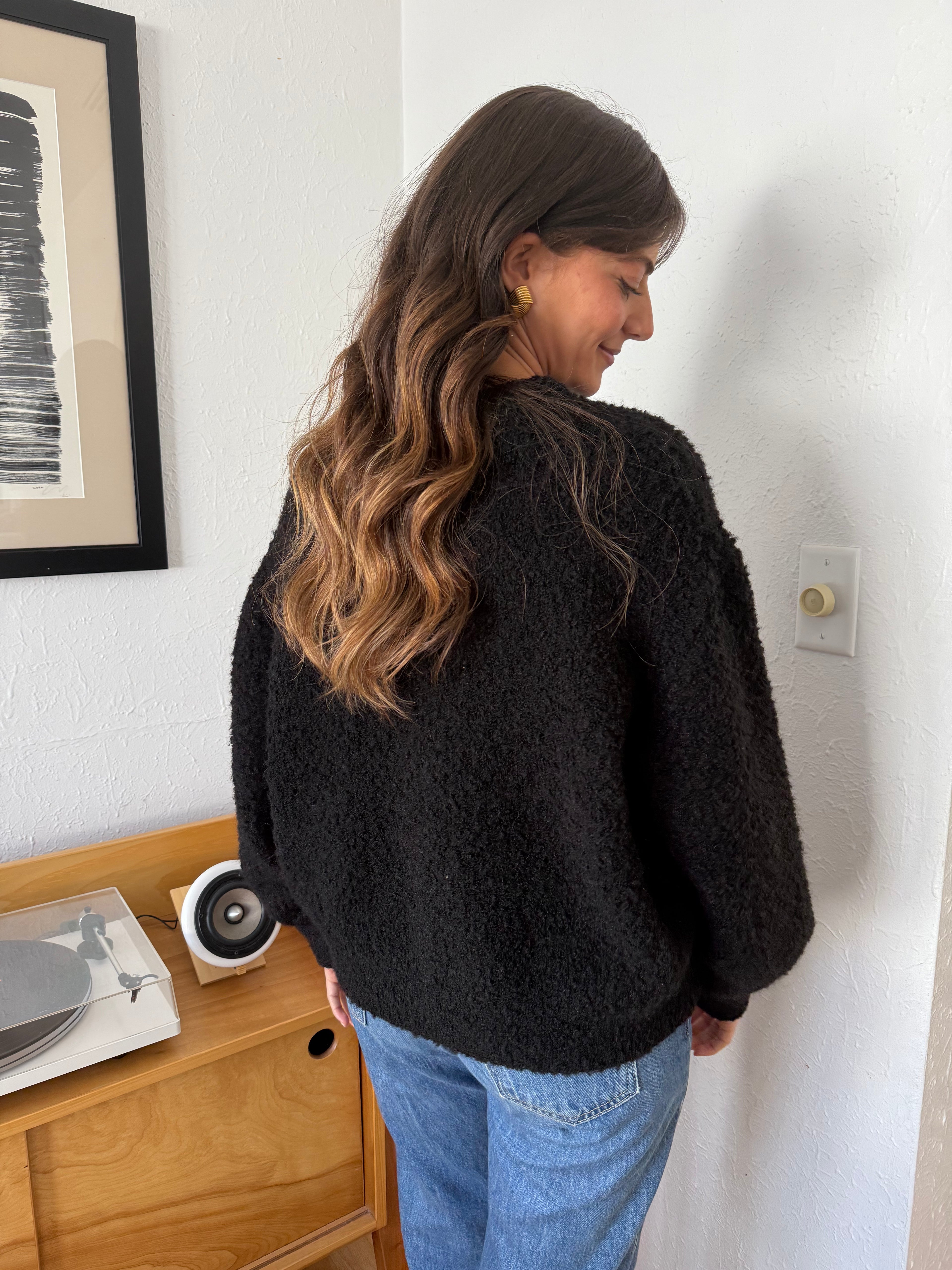 Le Bon Shoppe Millie Cardigan (Black)