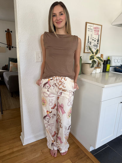 Bailey Rose Tessa Montana Summer Cream Cotton Pants
