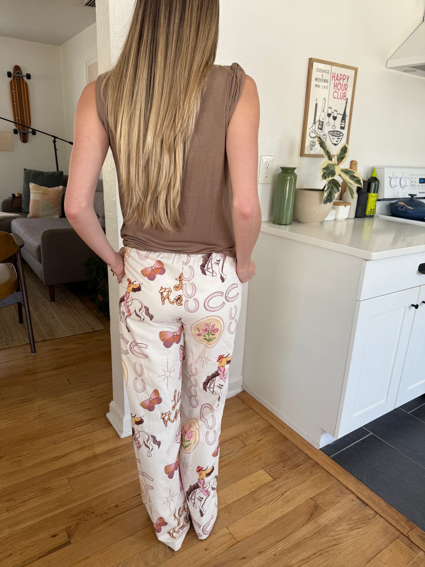 Bailey Rose Tessa Montana Summer Cream Cotton Pants