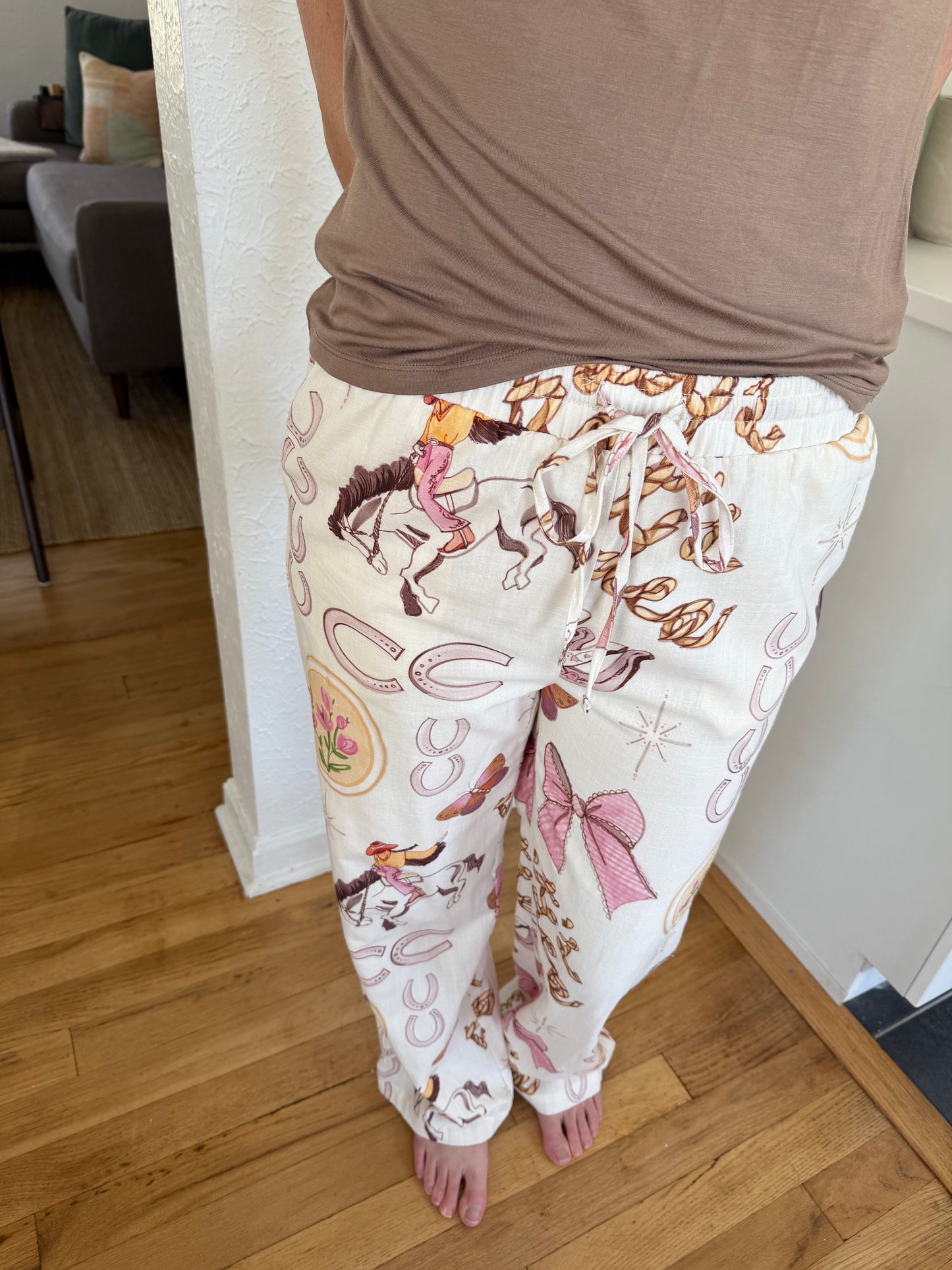 Bailey Rose Tessa Montana Summer Cream Cotton Pants