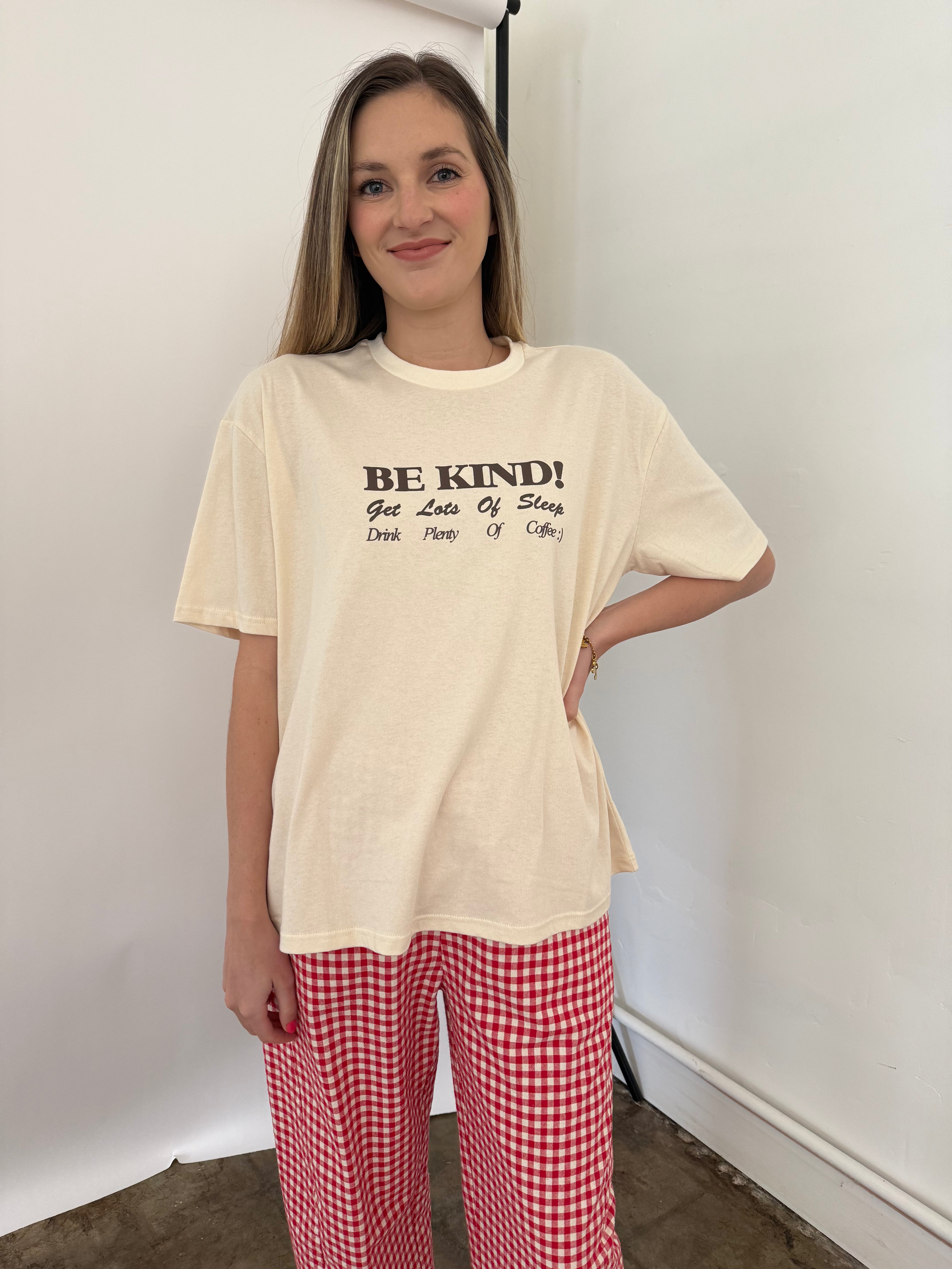 Things Between Audrey "Be Kind!" Cotton T-Shirt