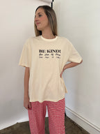 Things Between Audrey "Be Kind!" Cotton T-Shirt