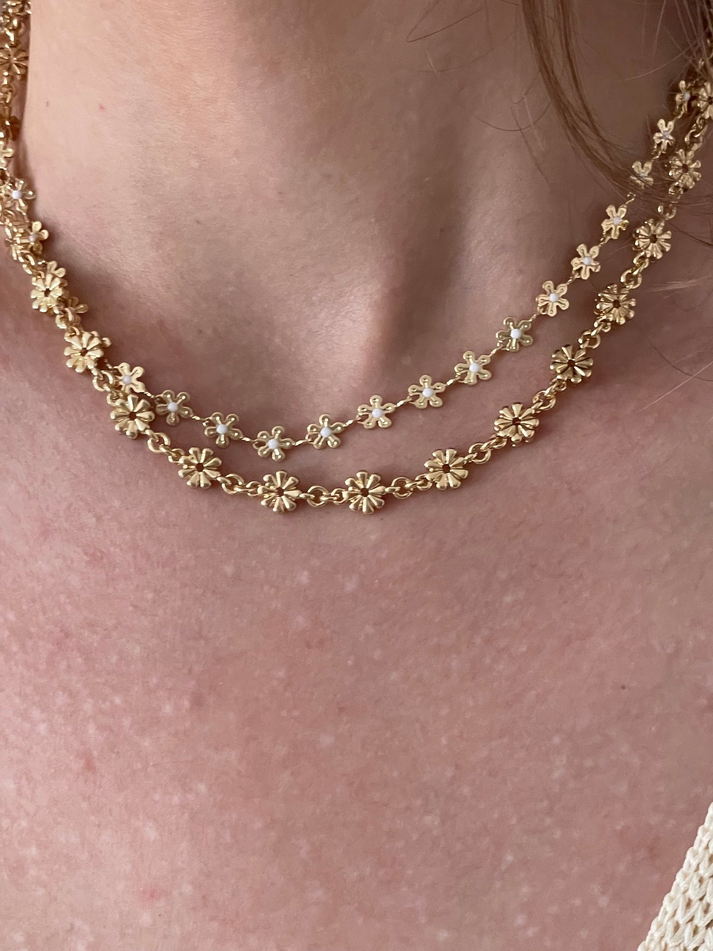 Petit Moments Apollo Gold Flower Necklace
