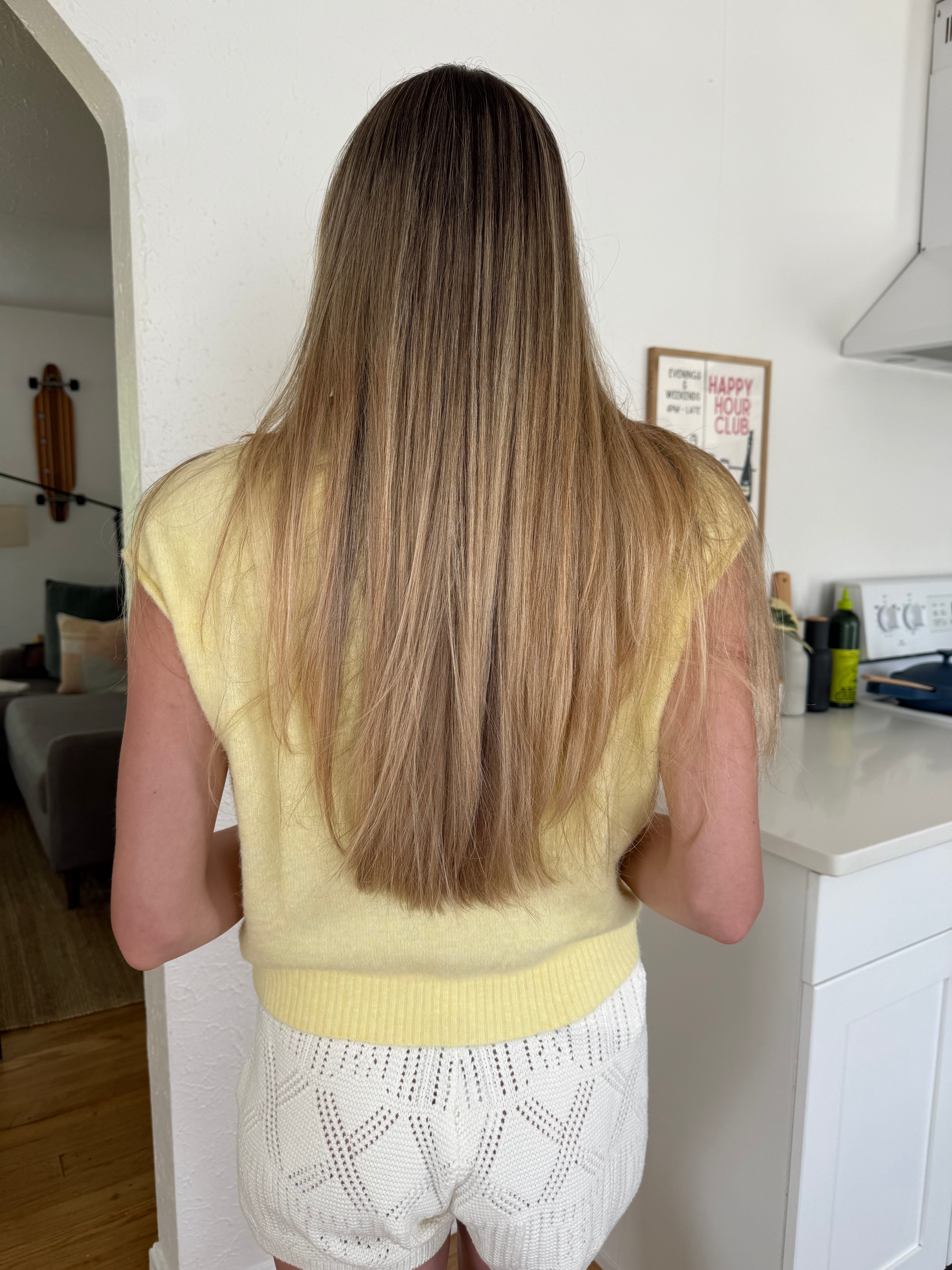 Things Between Piper Knit Short Sleeve Buttoned Top (Butter)