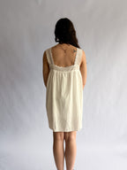 Things Between Lennon White Eyelet Tunic Mini Dress