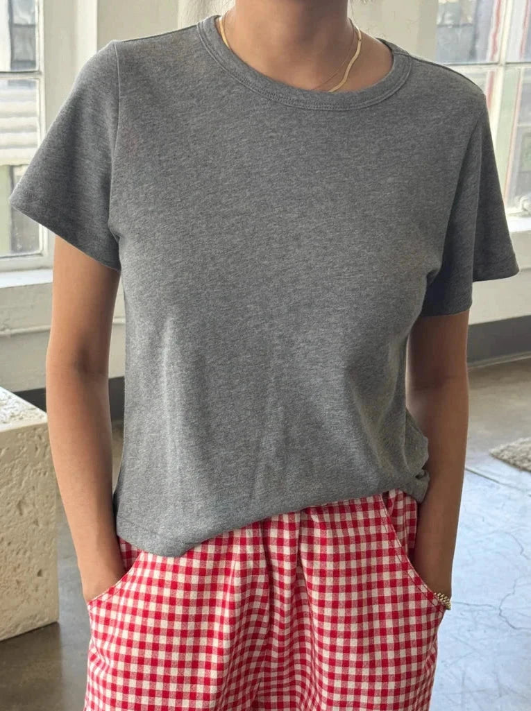 Le Bon Shoppe The Little Boy Tee (Melange Grey)