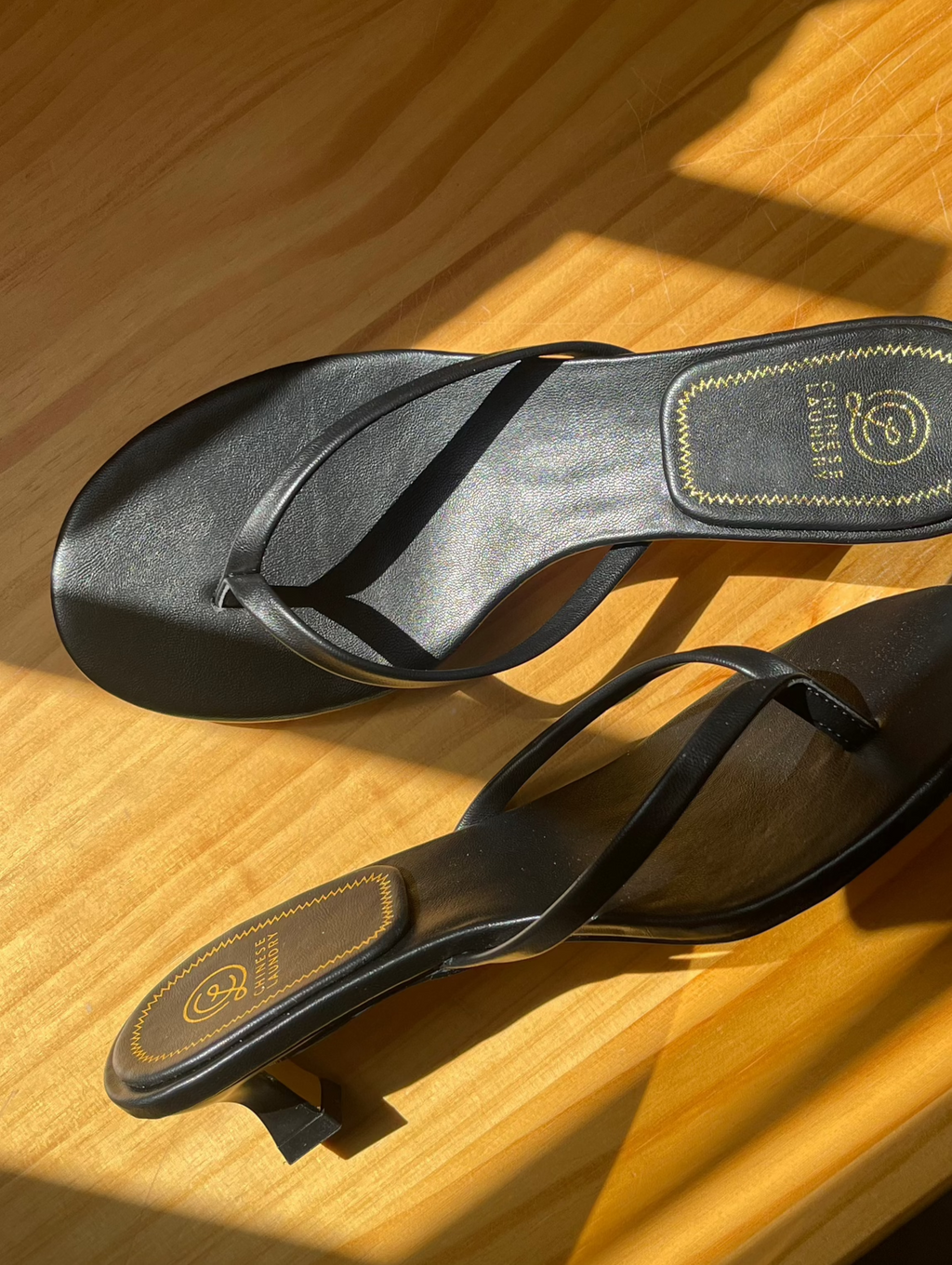 Chinese Laundry Brissa Kitten Heel Thong Sandal