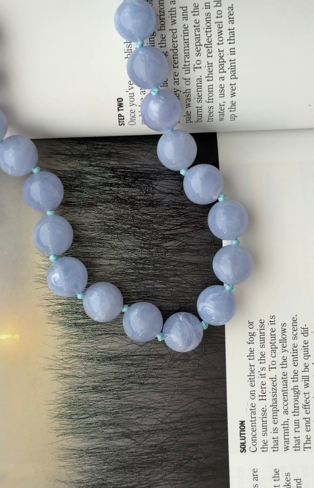 Mabry Chunky Beaded Necklace (Six Colors)