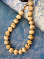 Marble Chunky Beaded Necklace