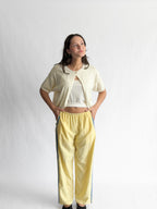 Things Between Landon Sporty Stripe Track Pants (Butter)