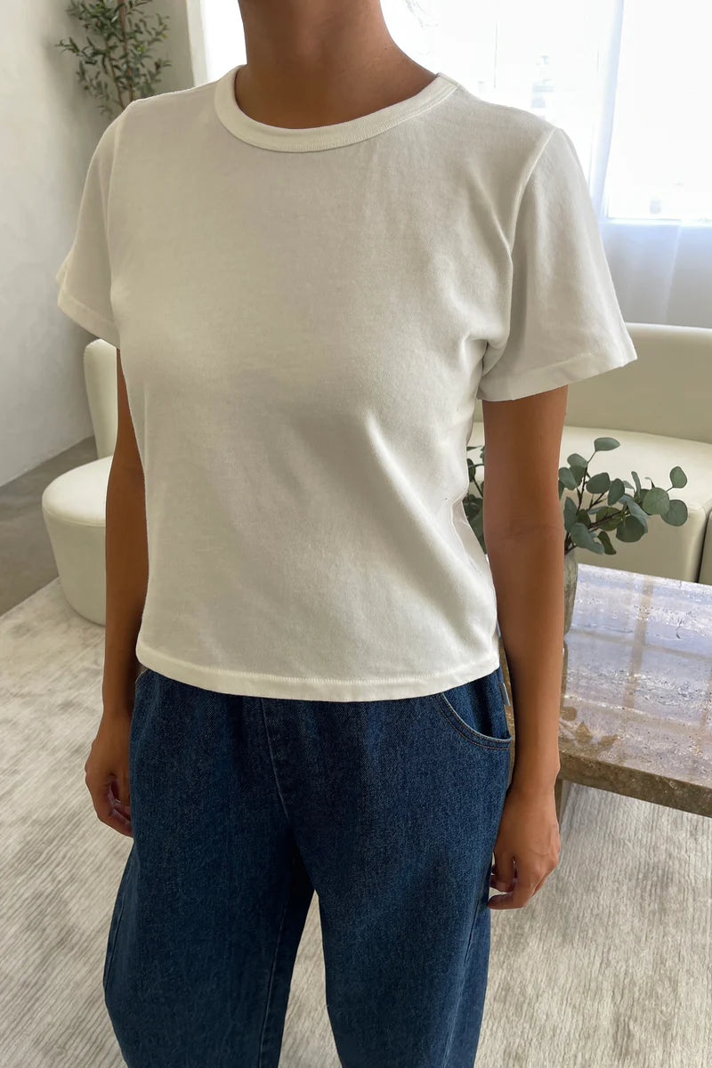 Le Bon Shoppe The Little Boy Tee (Vintage White)
