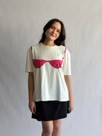 Things Between Blair Bikini Cotton T-Shirt (Pink Floral)