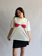 Things Between Blair Bikini Cotton T-Shirt (Pink Floral)