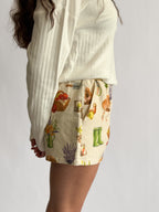 Bailey Rose Nessa Farmer's Market Cotton Denim Shorts