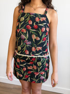 Heidi Floral Jacquard Mini Skirt