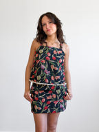 Heidi Floral Jacquard Mini Skirt