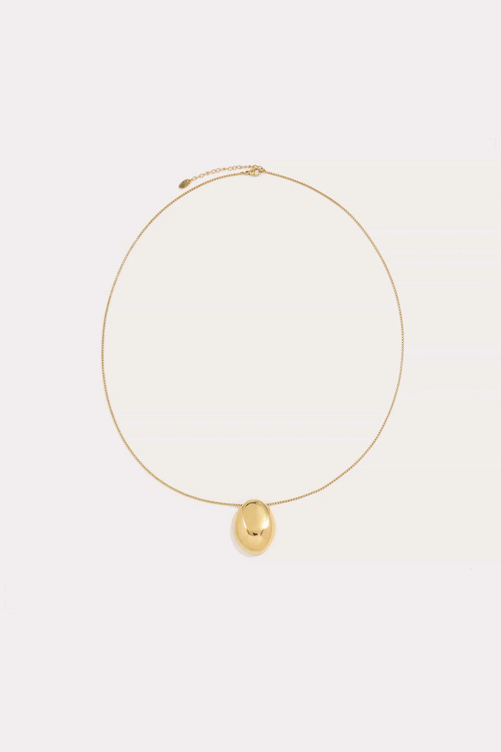 Petit Moments Oval Charm Necklace