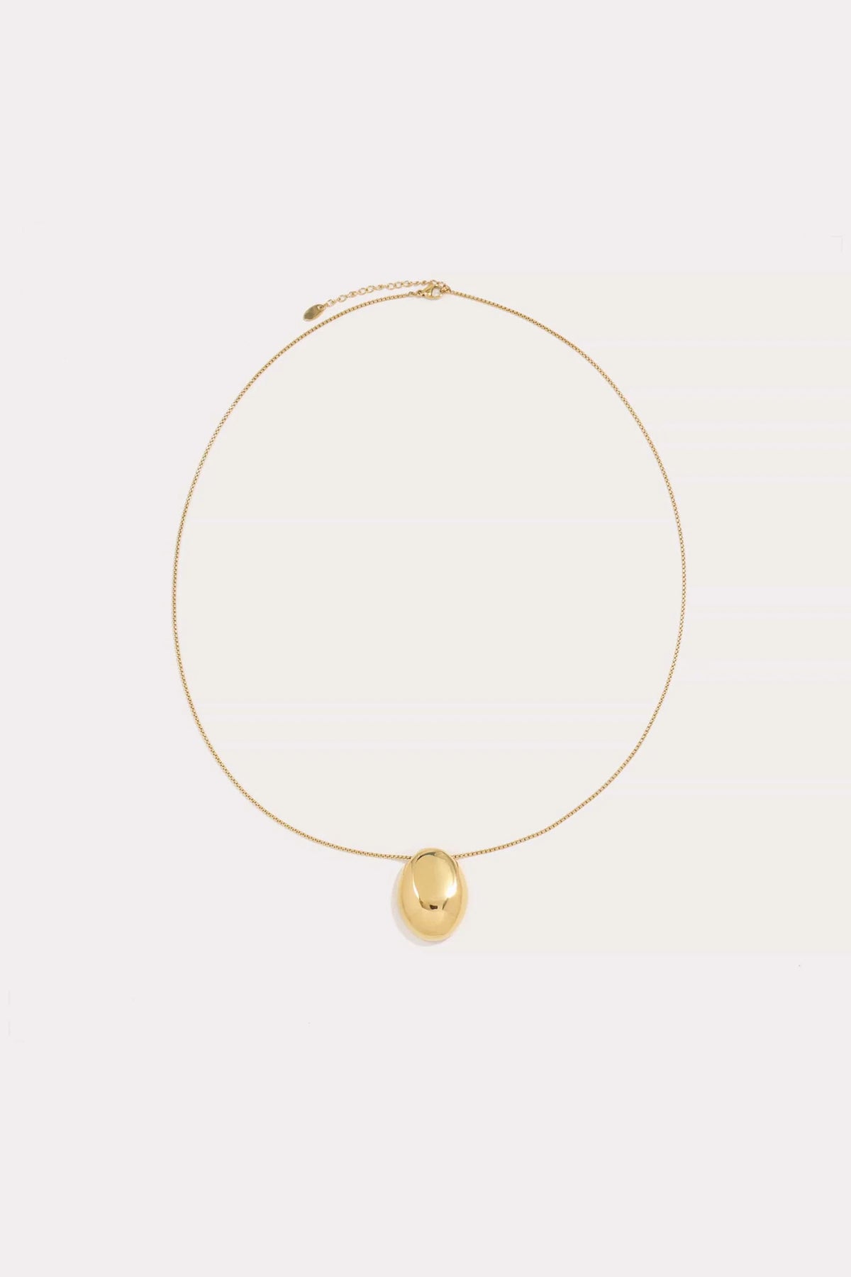 Petit Moments Oval Charm Necklace