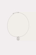 Petit Moments Oval Charm Necklace