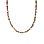 Brenda Grands Waterproof Gemstone Beaded Necklace