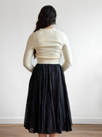 Sofie the Label Claudine Cream Lace Buttoned Cardigan Top