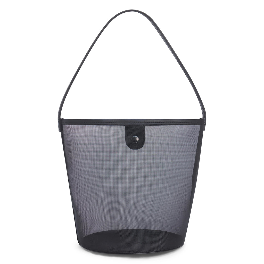 Matisse Vancouver Black Mesh Bucket Bag