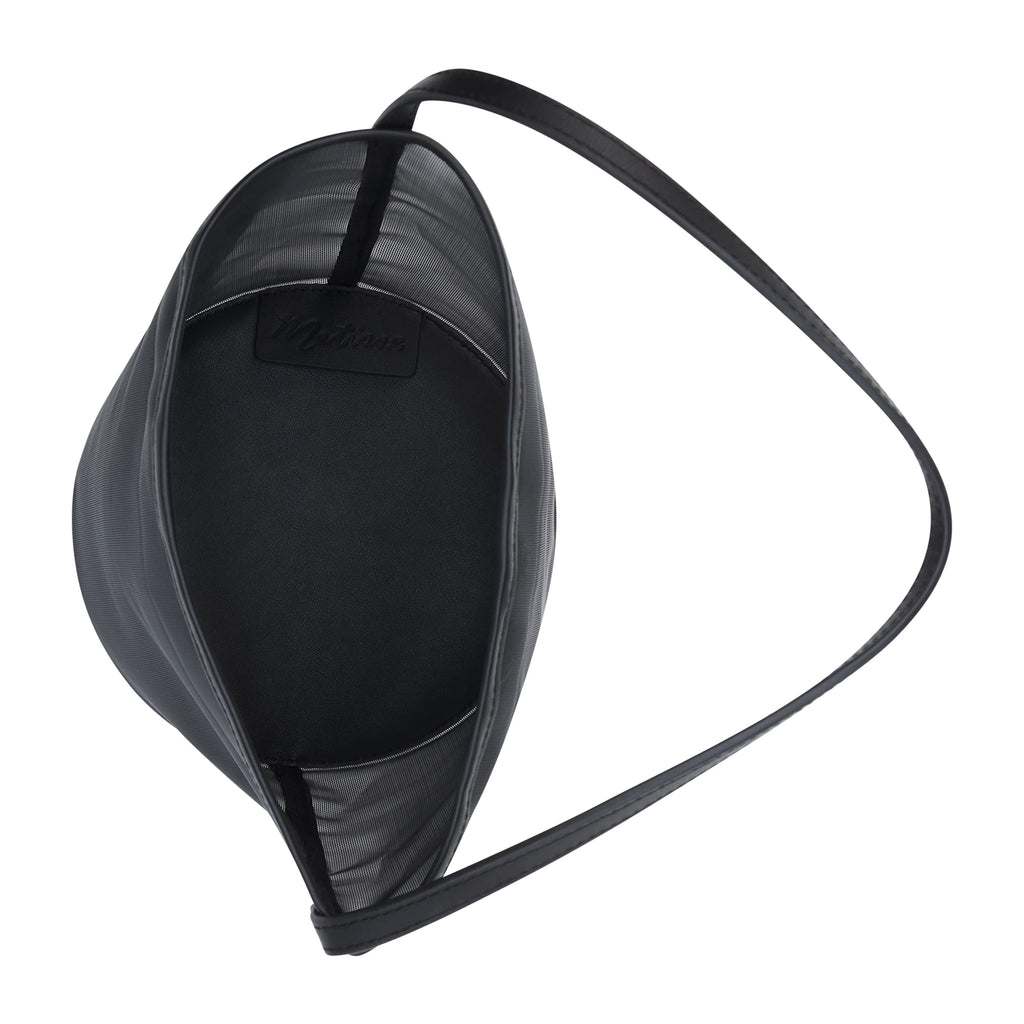 Matisse Vancouver Black Mesh Bucket Bag