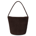 Matisse Vancouver Woven Chocolate Bucket Bag