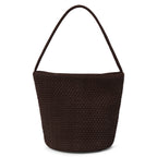 Matisse Vancouver Woven Chocolate Bucket Bag