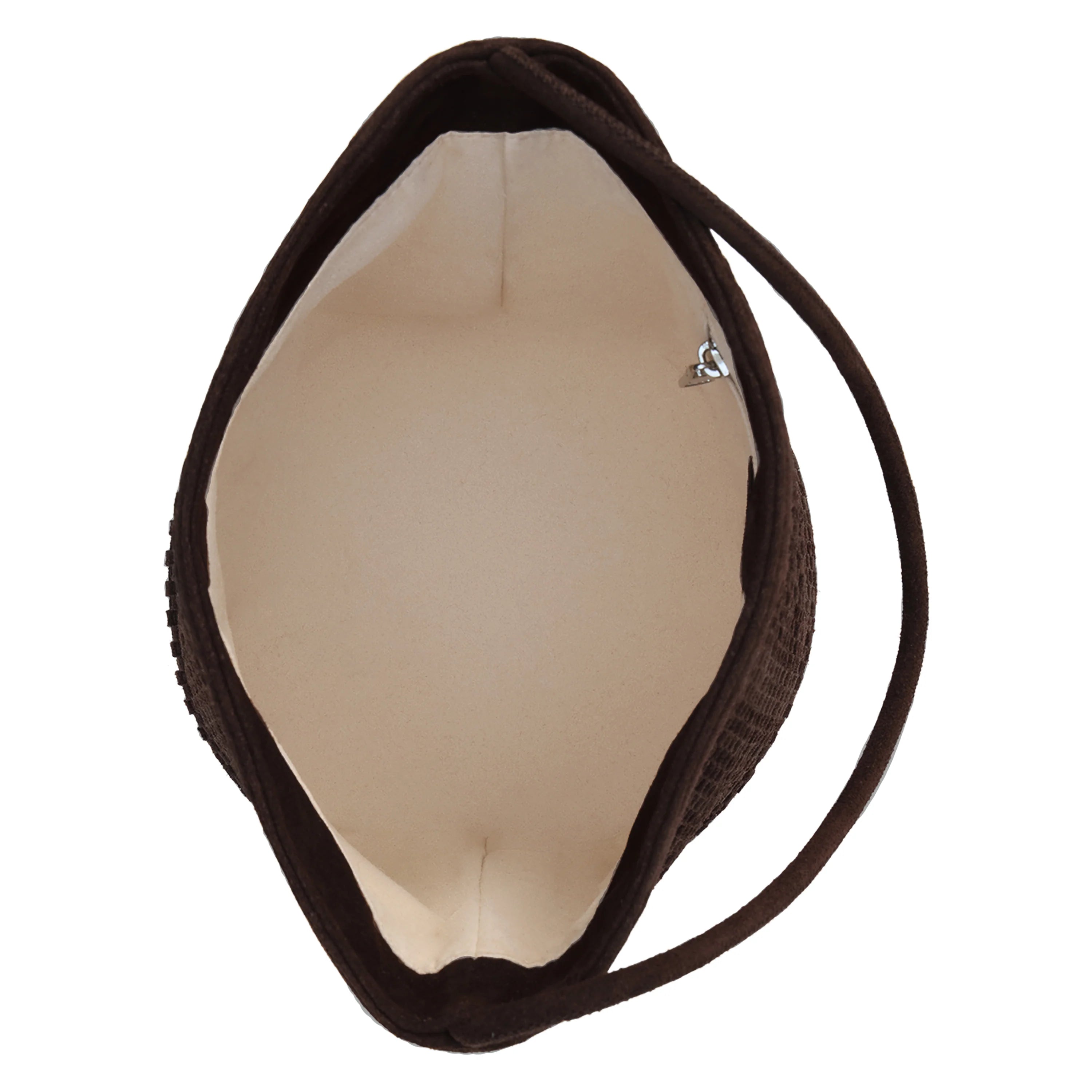 Matisse Vancouver Woven Chocolate Bucket Bag