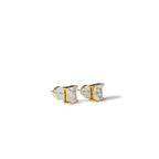 Brenda Grands 18K Gold Baguette Stud Earrings