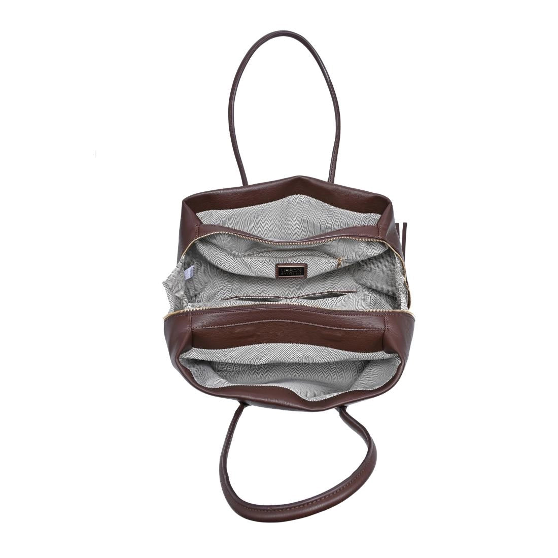 Sadie Chocolate Satchel Shoulder Bag